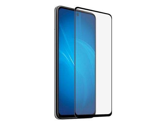 Стекло DF fullscreen+fullglue для Xiaomi Redmi 10 (2022)/10/10 Prime DF xiColor-91 (black)